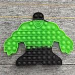 E Stili Renkli Büyük Boy Spiderman Hulk Basit Dimple Itme Kabarcıklı Antistres Duyusal Pop It Fidget Çocuk Oyuncak Parti Malzemeleri (Yurt Dışından)