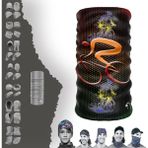 E-Taktik Bisiklet Süren Genç Boyunluk Maske Baf Bandana - Standart - White-Glacier Gray