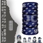E-Taktik Etnik Damla Desenli "dikişsiz Hafif Ucuz" Baf Boyunluk Bandana Maske - Tek Beden - 410-Lacivert