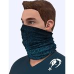 E-Taktik Extreme Gece Kamuflaj Desenli Boyunluk Buff Bandana Saç Bandı Balaclava Yüz Maskesi