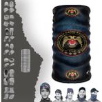 E-Taktik Güvenlik Daire Başkanlığı Operasyon Maske Baf Bandana Boyunluk - Standart - Grey - Red