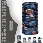 E-Taktik Jandarma Genel Komutanlığı Operasyon Maskesi Boyunluk Baf Bandana - Standart - Lacivert - Krem