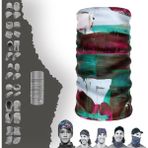 E-Taktik Karışık Desenli Boyunluk Maske Baf Bandana - Standart - Mavi - Füme