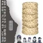 E-Taktik Korsan Tekne Temalı Boyunluk Maske Baf Bandana - Standart - Turuncu - Kül