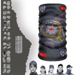 E-Taktik Polis Bandana Maske Baf Boyunluk - Standart - Gri - Bordo