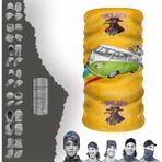 E-Taktik Renkli Minibüs Boyunluk Maske Baf Bandana - Standart - 01-Gri