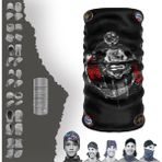 E-Taktik Yunus Polis Operasyon Maske Boyunluk Baf Bandana - Standart - Silver-Silver