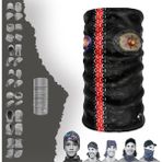E-Taktik Yunus Polis Operasyon Maske Boyunluk Baf Bandana - Standart - Siyah - Beyaz - Kırmızı
