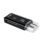 E-Tech USB2.0 Siyah Renkli Yüksek Hızlı xD Hafıza Kartı Okuyucu Olympus ve Fuji XD Resim Kartını Destekler 1GB 2GB