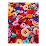e tuhafiye 100 Adet Çok Amaçlı Rengarenk Kıyafet, Gömlek, Amigurumi, Etkinlik Düğmeleri