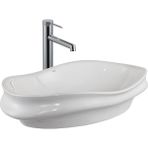 E-W3000 Tezgah Üstü Lavabo Parlak Beyaz