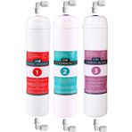 E-Water Ihlas Aura Cebilon Plus Uyumlu 3'lü Filtre Seti Ihlas Uyumlu Inline Filtre Seti