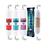 E-water İhlas Aura Cebilon PLUS Uyumlu 5 li Filtre Seti -75 GPD Membran- İhlas Cebilon Filtre