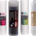 E-Water Su Arıtma Cihazı Filtresi 4'lü Filtre Seti Full Ekonomik Set