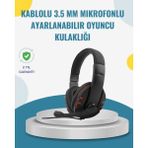 E-Woman Kırmızı Kulaklık Stereo Mikrofonlu Dayanıklı Örgü Kablolu ( Lisinya )