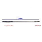 E-Yuk Arabası Arka Aks 555 Mm Bılya Yatagı 25 Mm 18 Freze Om