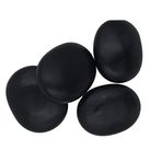 e-zabrina 4 Adet Büyük Masaj Taşı Büyük Sıcak Bazalt Taşı Büyük Sıcak Taş Masajı Sıcak Kaya Masajı Taşları Sıcak Kayalar Taşları, 7 cm * 9 cm [Avuç içi, Tabanda veya Arkada Kullanım]