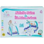 E0633 Aktivite Halısı Ilk Adım Arabası Mavi - Renkli