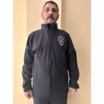 E2 Moda Erkek Yeni Yasa Kamu Personel Özel Güvenlik Kışlık Sofshell Mont - Antrasit - 3XL