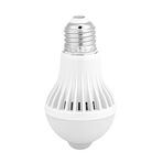 E27 hareket dedektörü ile Keenso LED ampuller akıllı kızılötesi sensör PIR LED ampuller dış merdivenler için otomatik açma/kapama gece lambası garaj koridoru ön kapı bahçe balkon oturma odası (5W)