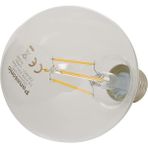 E27 LED Filament Lamba, Sarı Işık (2700K), 7W, 806 Lümen, G95 - Altın