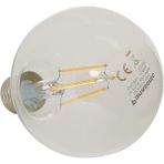 E27 Led Filament Lamba, Sarı Işık (2700K), 7W, 806 Lümen, G95