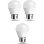 E27 Mini Top Ampul 3000K Sarı Işık 3 Adet - Altın
