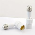 E27 Uzatma Duyu Dönebilir Bükülebilir 12,5 cm - Beyaz