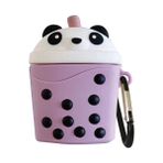 E2M AIRPODS 1-2 KILIF BEAR TEA MOR