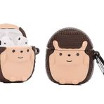 E2M Airpods 1-2. Nesil Uyumlu Kirpi Kılıf Kahverengi