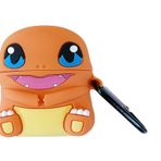E2M Airpods Pro Uyumlu Charmander Kılıf Turuncu