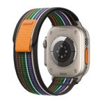 E2m Apple Watch 38-40-41 MM KRD-27 Trıal Gökkuşağı Kordon