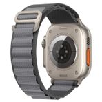 E2M Apple Watch 38-40-41mm KRD-26 Alpine Kordon Gri