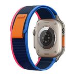 E2M Apple Watch 38-40-41mm KRD-27 Trial Çift Renkli Kordon Lacivert