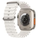 E2m Apple Watch 38-40-41MM KRD-28 Ocean Beyaz Kordon