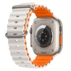 E2M Apple Watch 38-40-41mm KRD-28 Ocean Çift Renkli Kordon Bej