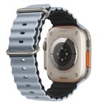 E2M Apple Watch 38-40-41mm KRD-28 Ocean Çift Renkli Kordon Sarı