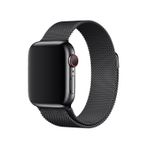 E2M Apple Watch 38-40 mm KRD-01 Metal Hasır Kordon Siyah