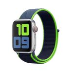 E2M Apple Watch 38-40 mm KRD-03 Hasır Kordon - 2 Koyu Mavi