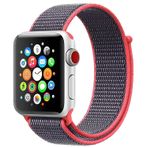 E2M Apple Watch 38-40 mm KRD-03 Hasır Kordon-5 Uzay Gri