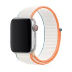 E2M Apple Watch 38-40 mm KRD-03 Hasır Kordon - 6 Beyaz