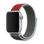 E2M Apple Watch 38-40 mm KRD-03 Hasır Kordon - 6 Bordo