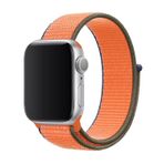 E2M Apple Watch 38-40 mm KRD-03 Hasır Kordon - 6 Turuncu