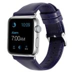 E2M Apple Watch 38-40 mm KRD-10 Deri Kordon Lacivert