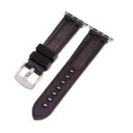 E2M Apple Watch 38-40mm KRD-23 Transparent Kordon -2 Siyah