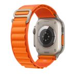 E2M Apple Watch 42-44-45-49mm KRD-26 Alpine Kordon Turuncu