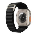 E2M APPLE WATCH 42-44-45-49MM KRD-26 ALPINE SİYAH KORDON