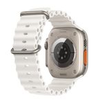 E2m Apple Watch 42-44-45-49mm Krd-28 Ocean Beyaz Kordon