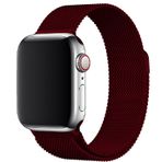 E2M Apple Watch 42-44 mm KRD-01 Metal Hasır Kordon-2 Açık Mavi