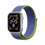 E2M Apple Watch 42-44 mm KRD-03 Hasır Kordon - 1 Deniz Mavisi